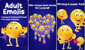 Adult Emoji APP 1