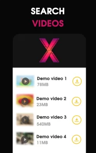 X Sexy Video Downloader APK 2